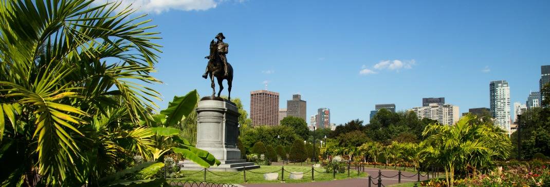 Park in Boston Massachusetts
